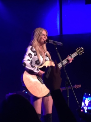 Kelsea loves performing so she can get a chance to connect more personally with her fans.